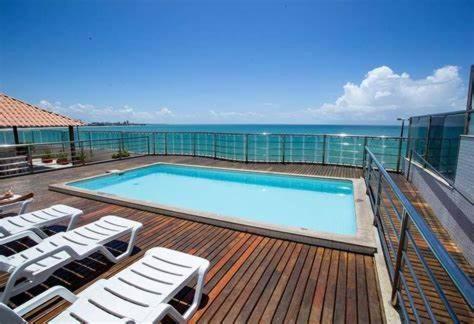 Flat Beira Mar Com Localizacao Privilegiada Perto De Tudo! João Pessoa Buitenkant foto