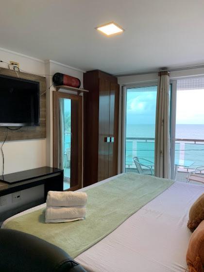 Flat Beira Mar Com Localizacao Privilegiada Perto De Tudo! João Pessoa Buitenkant foto